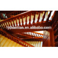 Red oak handrail/ solid white oak wood staircase baluster